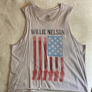 Willie Nelson sleeveless T
